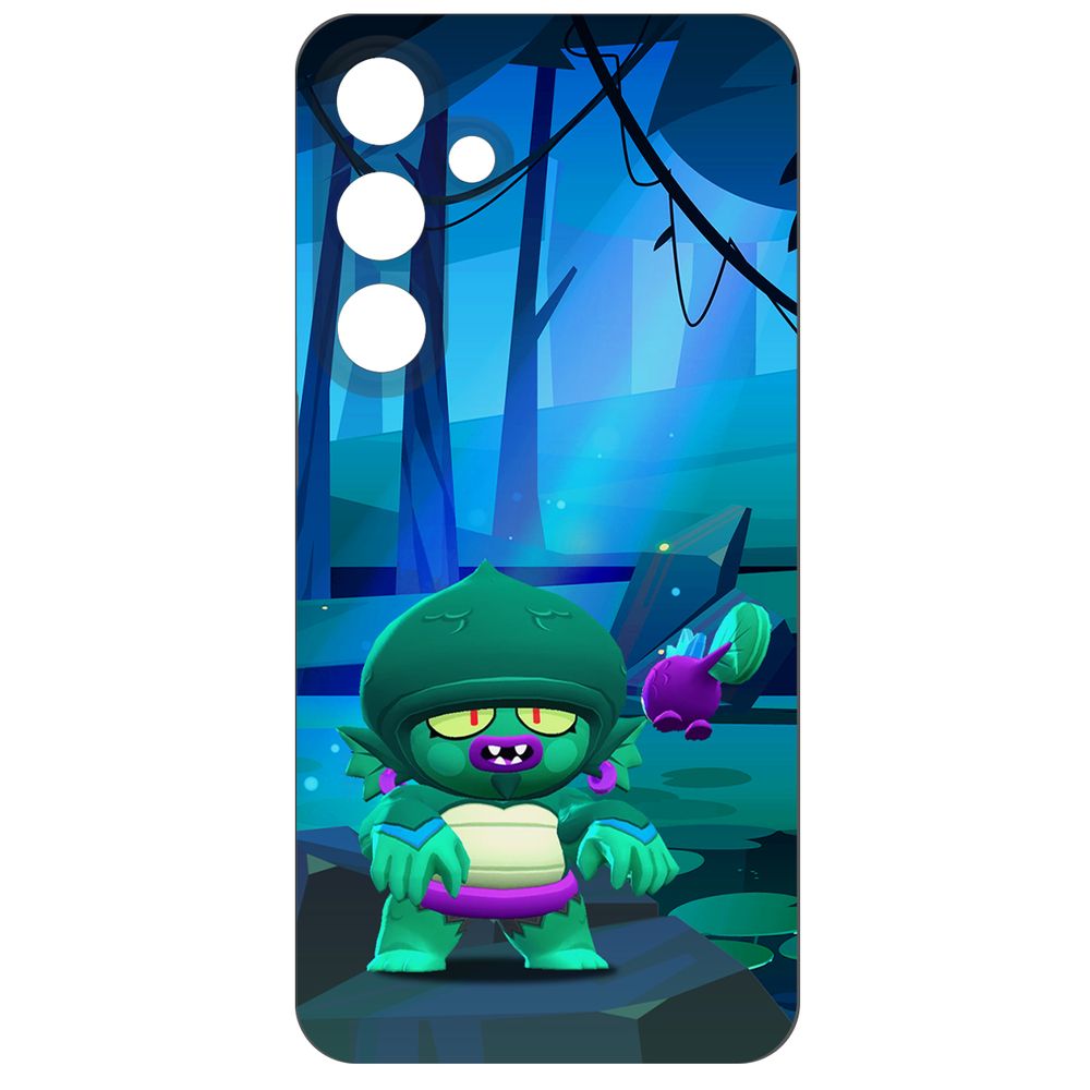 

Чехол-накладка Krutoff Soft Case Brawl Stars - Болотный Джин для Samsung Galaxy S24 черный