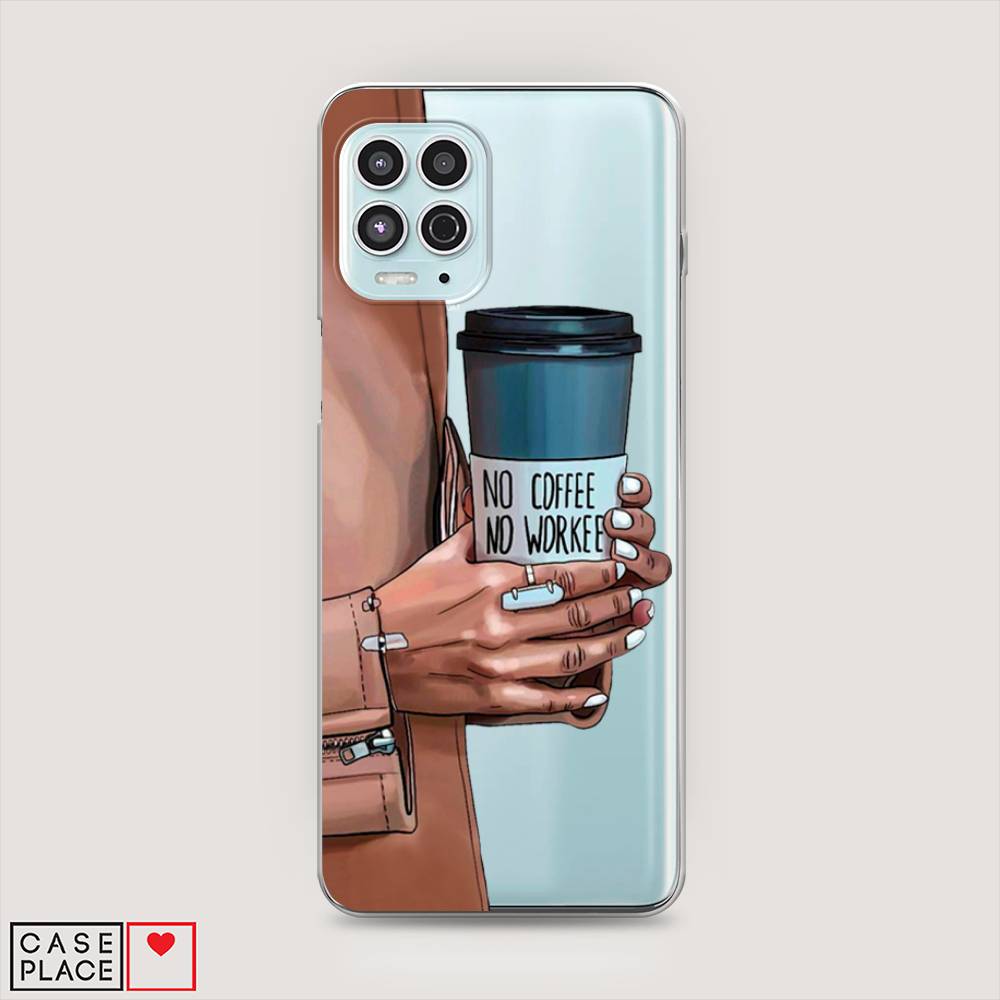 

Чехол Awog на Motorola Moto G100 "No coffee", Разноцветный, 241650-7