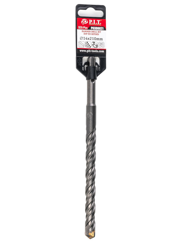 

Бур P.I.T. SDS Plus 14х210mm по бетону P03D0021, P03D0021