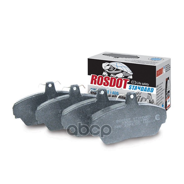 

Колодки Тормозные Дисковые Передние Rosdot Standart Gaz 3302 Шт ROSDOT арт. 411009019