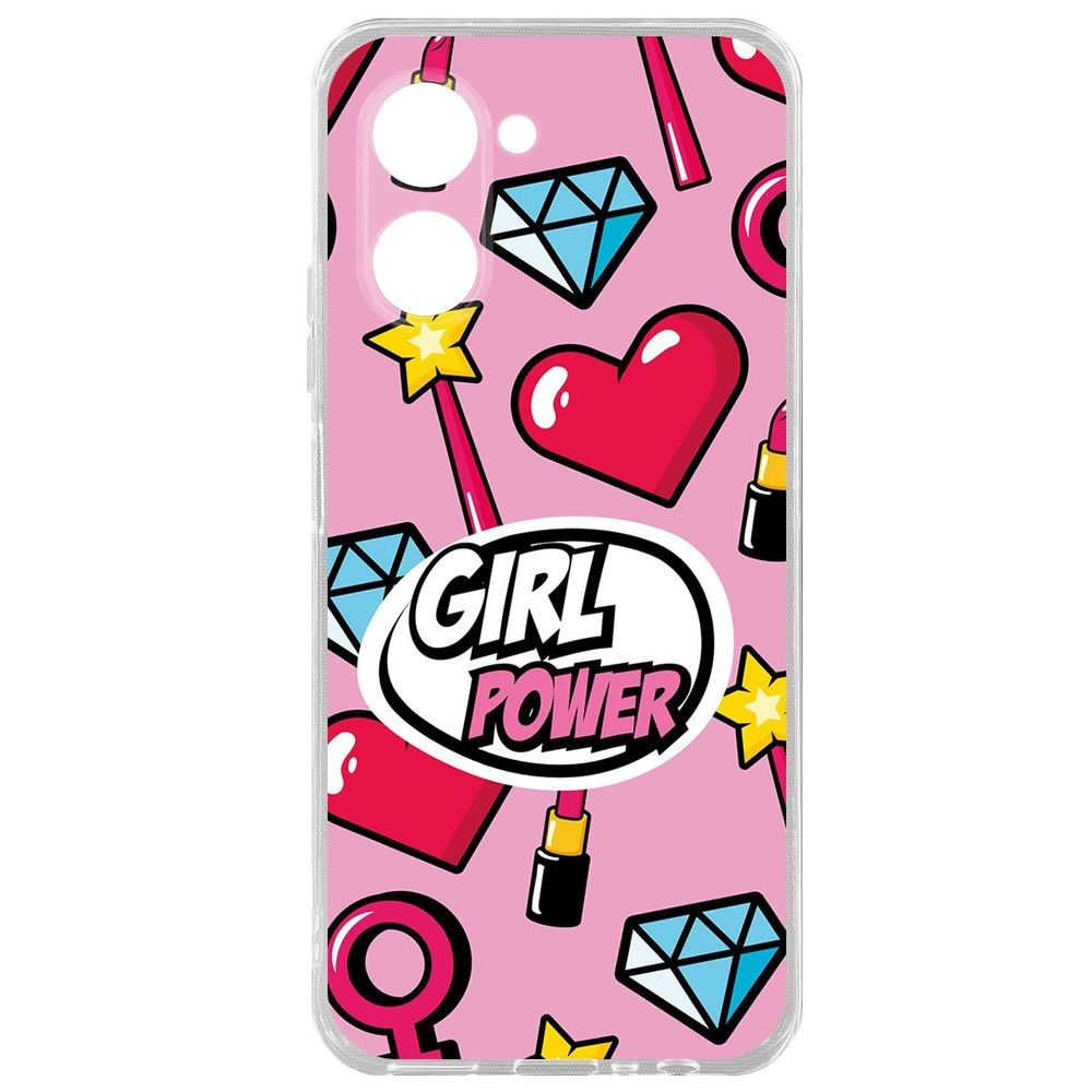 

Чехол Girl Power для Realme C33, Прозрачный