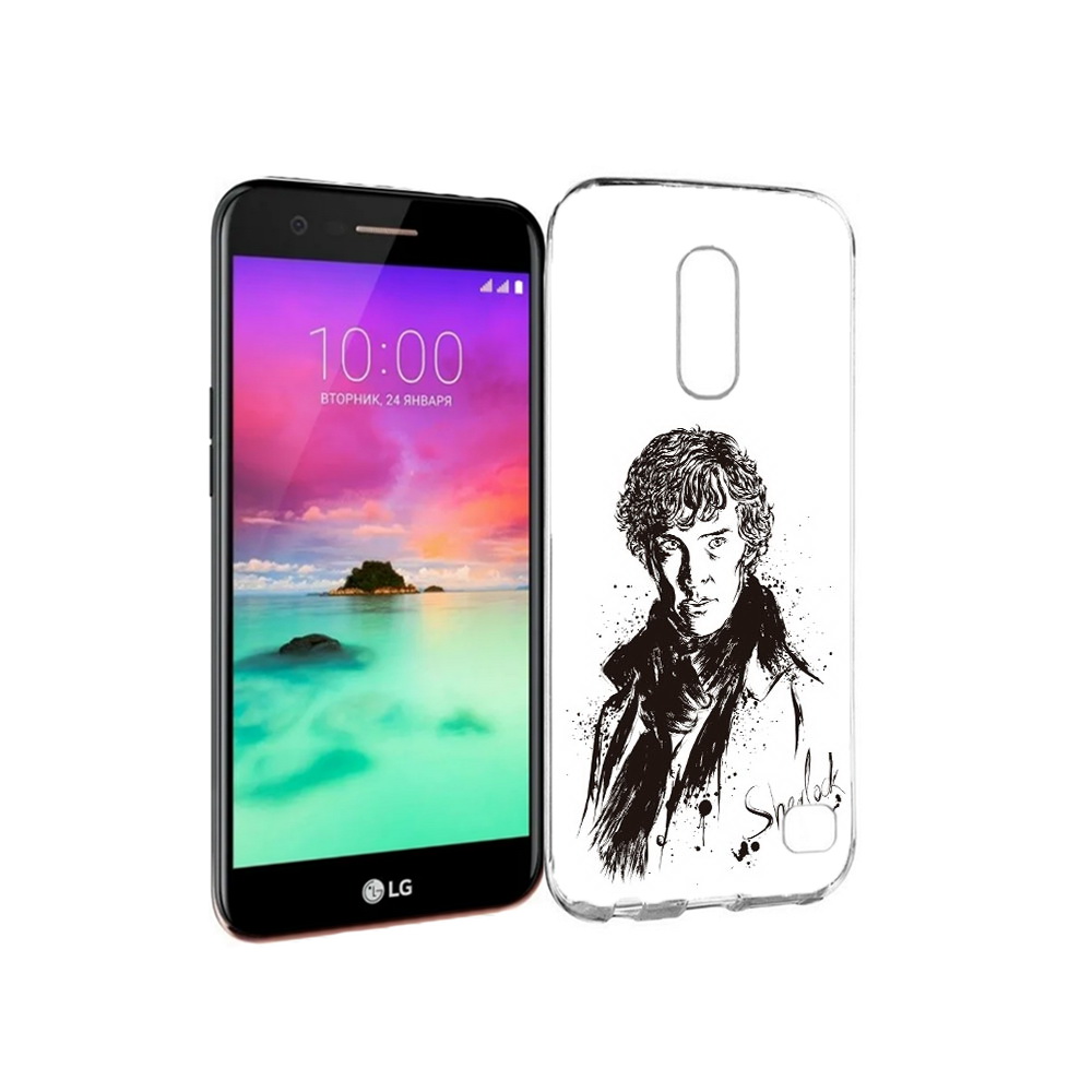 

Чехол MyPads Tocco для LG K10 (2017) шерлок холмс портрет (PT53386.73.698), Прозрачный, Tocco