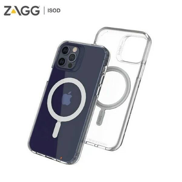 Чехол противоударный ZAGG iPhone 14 61 Clear SNAP Case с магнитом для MagSafe черный 2199₽