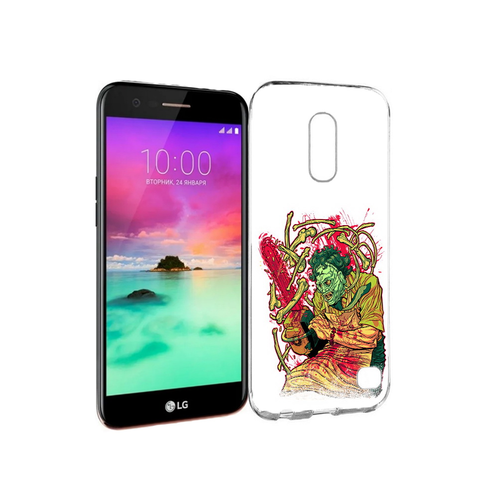 

Чехол MyPads Tocco для LG K10 (2017) яркий мясник (PT53386.73.711), Прозрачный, Tocco