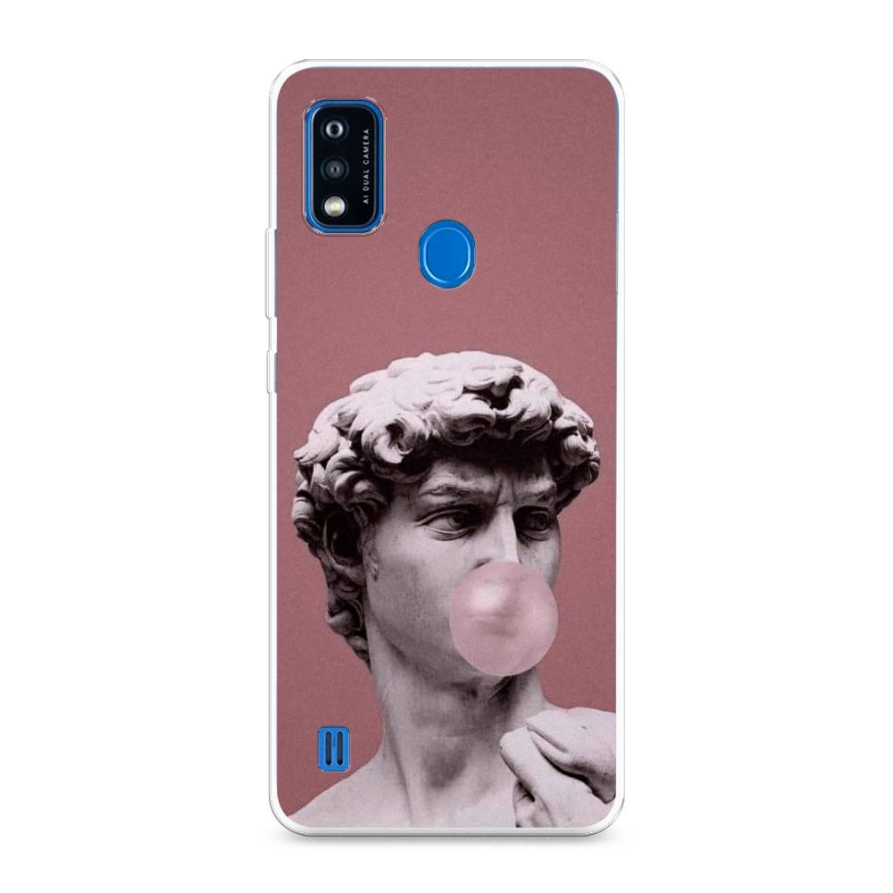

Чехол Awog на ZTE Blade A51 / ЗТЕ Блэйд A51 "Modern David", Разноцветный, 134550-9