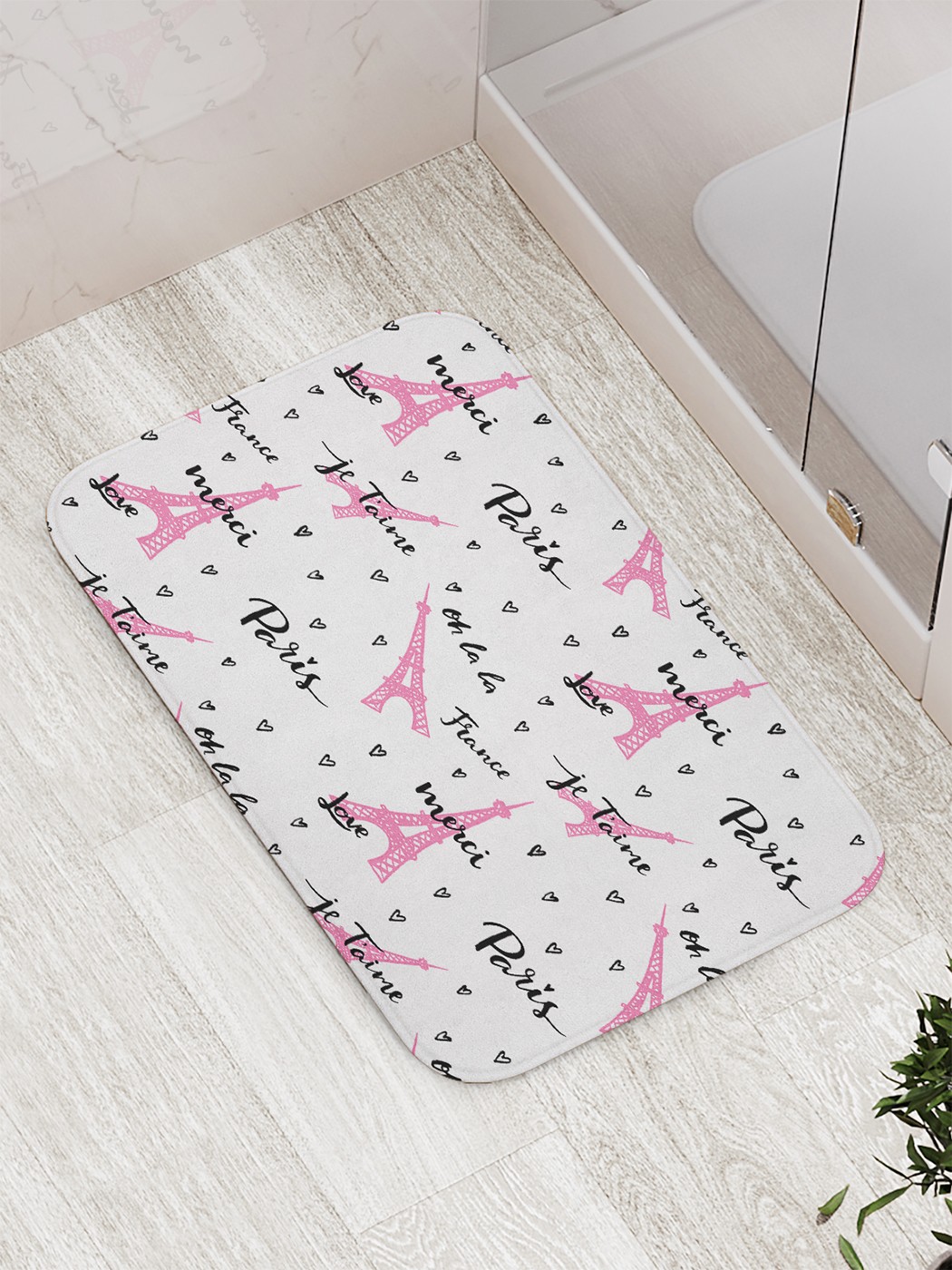 

bath_11332 Коврик противоскользящий для ванной, сауны, бассейна, 77х52 см