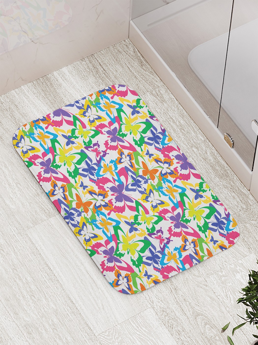 

bath_15898 Коврик противоскользящий для ванной, сауны, бассейна, 77х52 см
