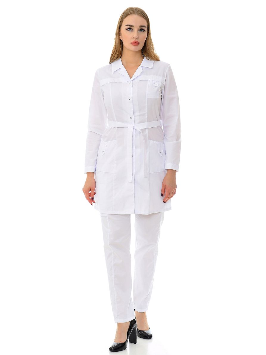 фото Халат медицинский женский medicalwear вера 003 белый 42