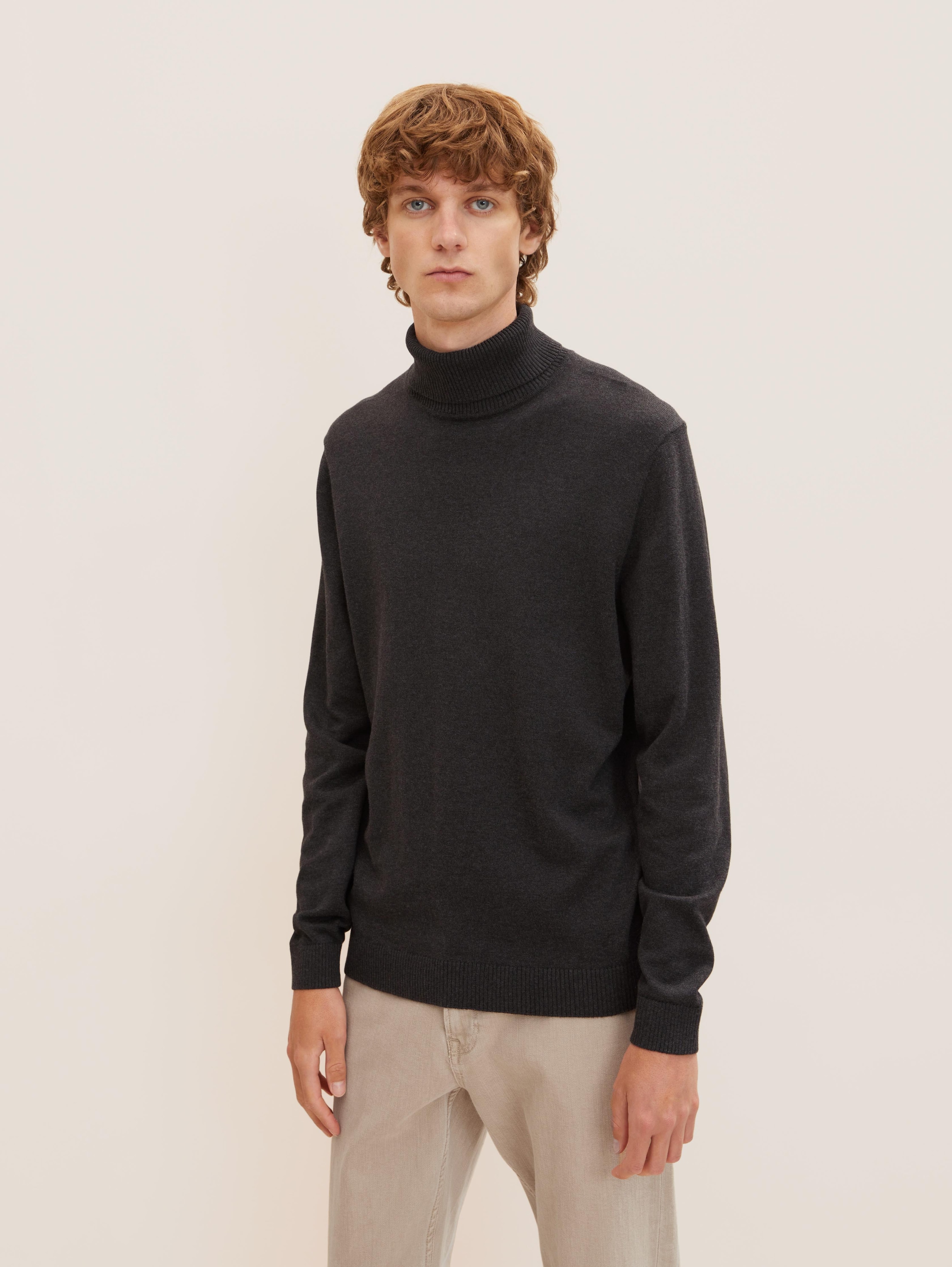 

Свитер мужской TOM TAILOR 1032304 серый 2XL, 1032304