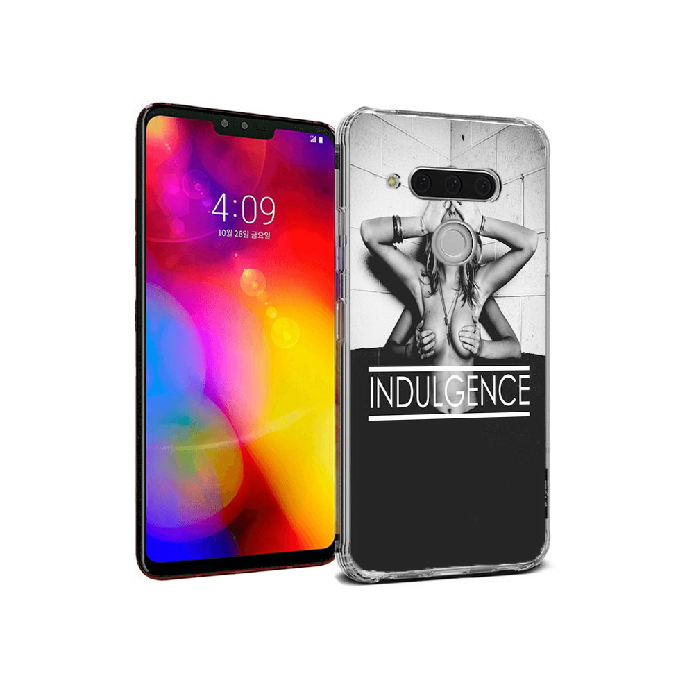 

Чехол MyPads Tocco для LG V40 ThinQ Страсть (PT121590.74.163), Прозрачный, Tocco