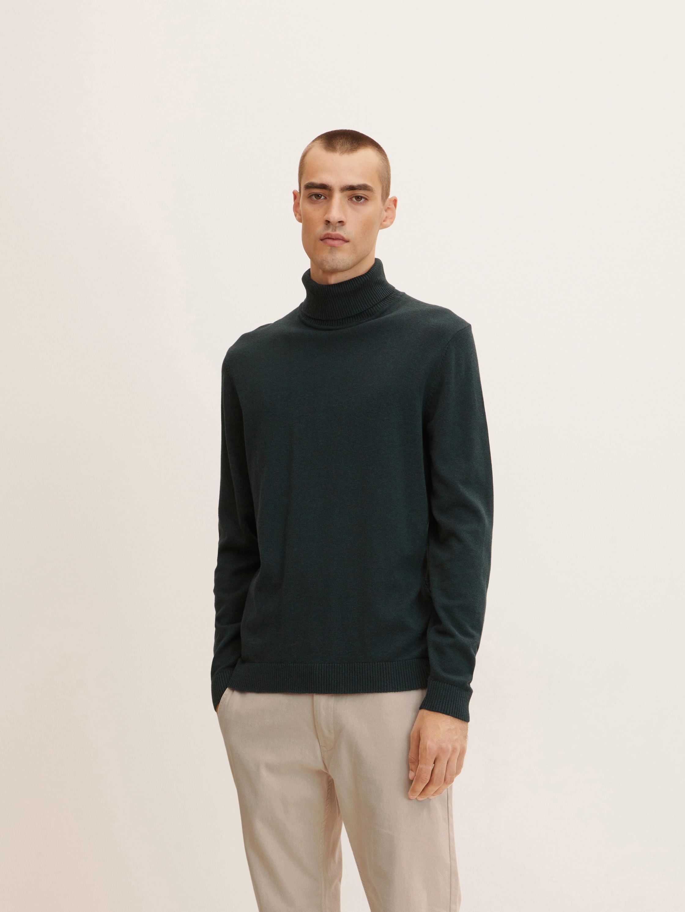 

Свитер мужской TOM TAILOR 1032304 зеленый XL, 1032304