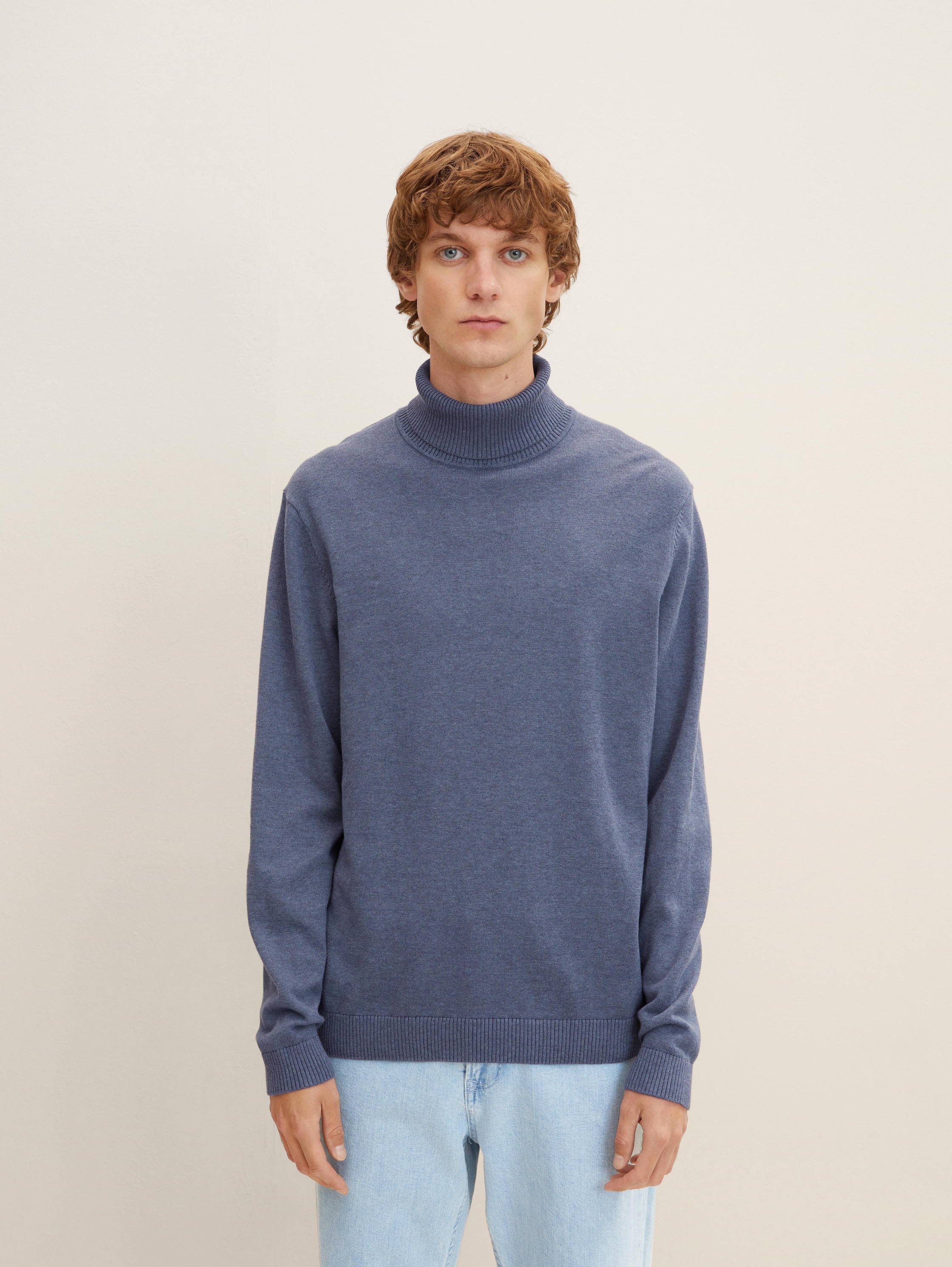 

Свитер мужской TOM TAILOR 1032304 синий 2XL, 1032304