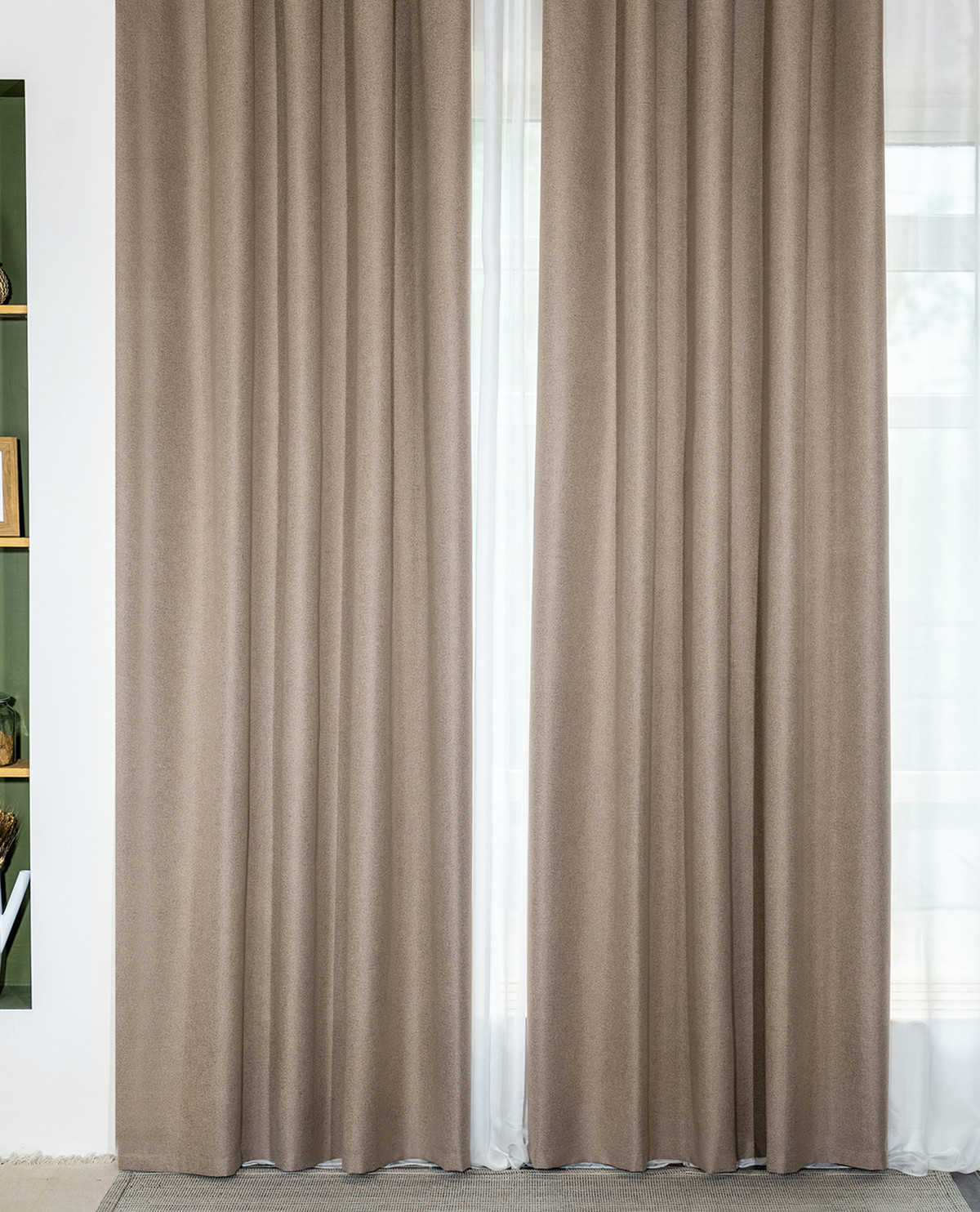 

Комплект штор Evrika Home 100% блэкаут на люверсах 300x245, Массимо люв 2ш