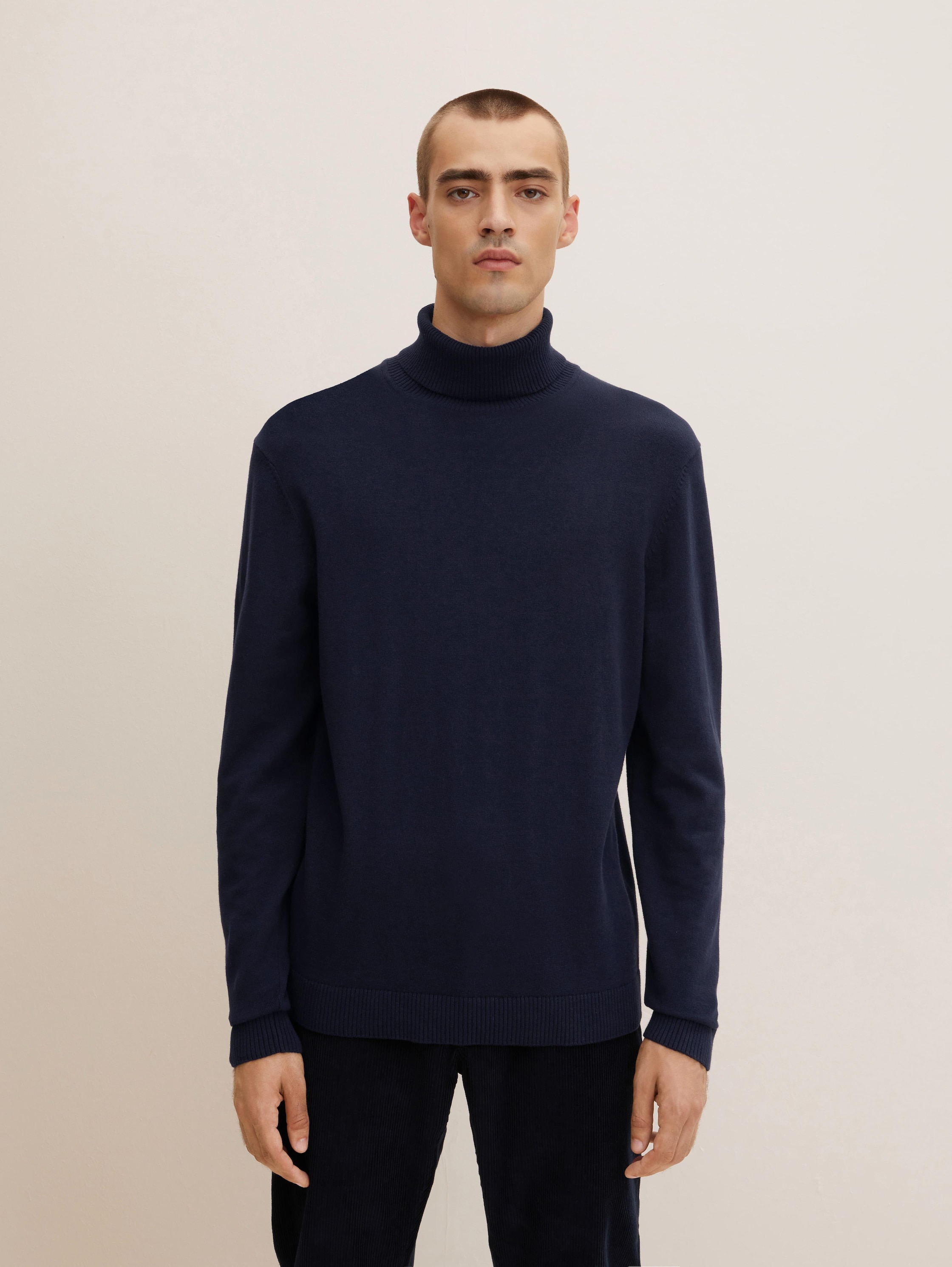 

Свитер мужской TOM TAILOR 1032304 синий XL, 1032304