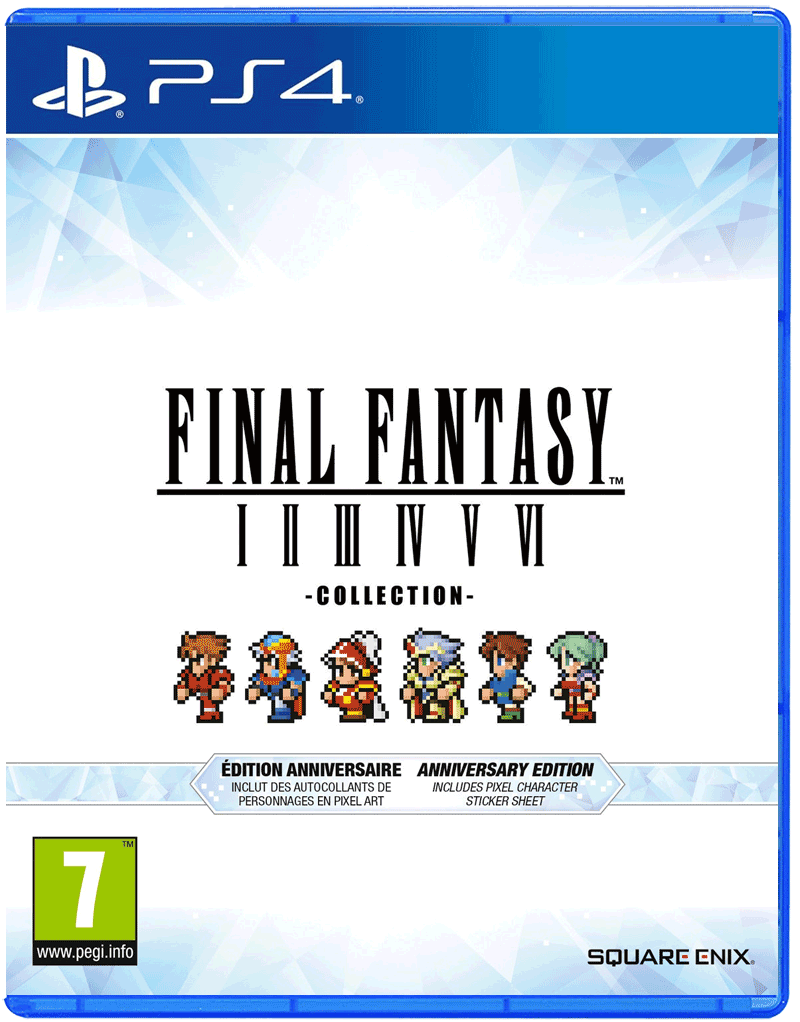 

Игра Final Fantasy I-VI Collection Anniversary Edition (PlayStation 4, русские субтитры), Final Fantasy I-VI Collection Anniversary Edition