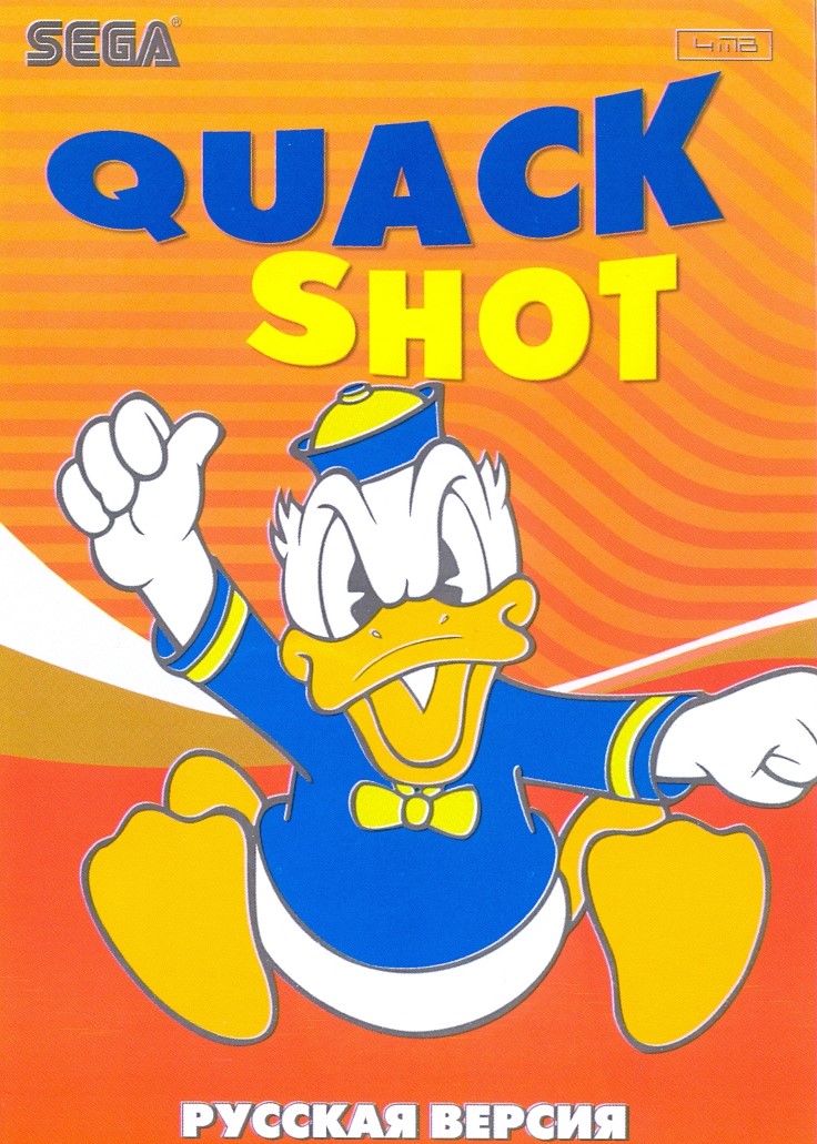 

Квак Шот в главной роли Дональд Дак(Quack Shot Starring Donald Duck)Русская версия(16 bit)