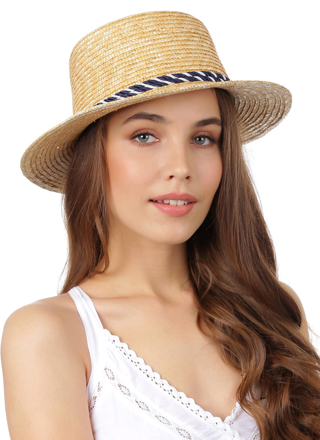 

Шляпа женская Каляев 53892 бежевая, One Size, 53892