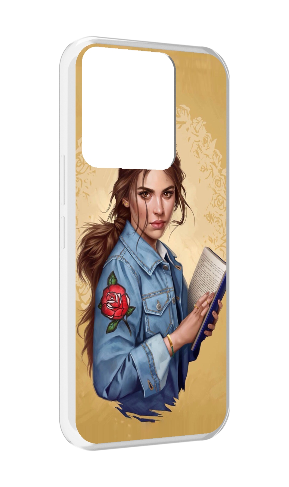 

Чехол MyPads девушка-в-бежевом-фоне для Tecno Spark Go 2022 / Tecno Spark 8C, Прозрачный, Tocco