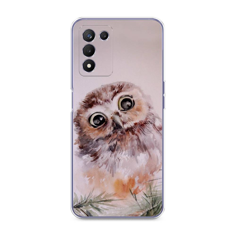 

Чехол Awog на Realme Q3s "Сова на розовом", Разноцветный, 257950-1