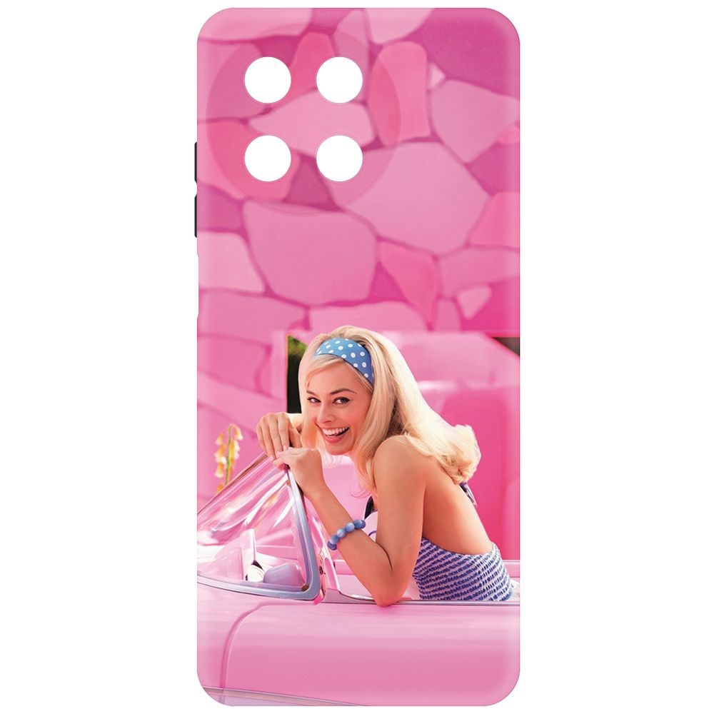 

Чехол-накладка Krutoff Soft Case Барби в розовом для Realme 11 4G черный
