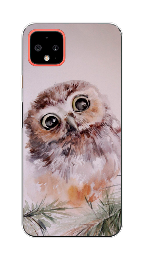 

Чехол Awog на Google Pixel 4 XL "Сова на розовом", Разноцветный, 270550-1