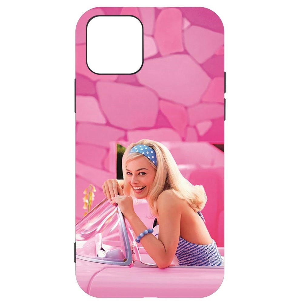 

Чехол-накладка Krutoff Soft Case Барби в розовом для iPhone 11 Pro черный