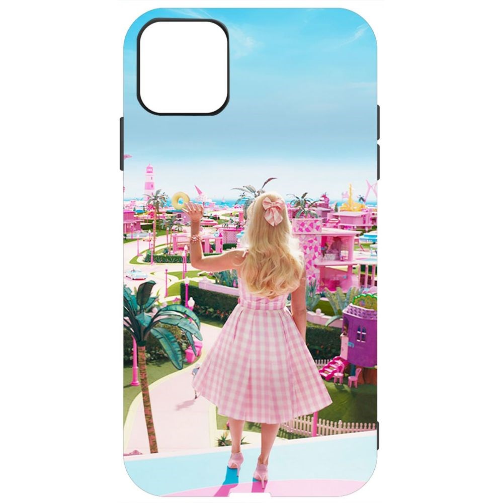 

Чехол-накладка Krutoff Soft Case Барбиленд для iPhone 11 черный