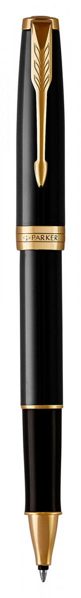 

Ручка роллер Parker Sonnet Core T539 (1931496) LaqBlack GT F черн. черн. подар.кор.