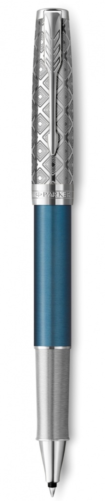 

Ручка-роллер Parker Sonnet Premium Refresh BLUE CT, стержень: F, чернила: черные