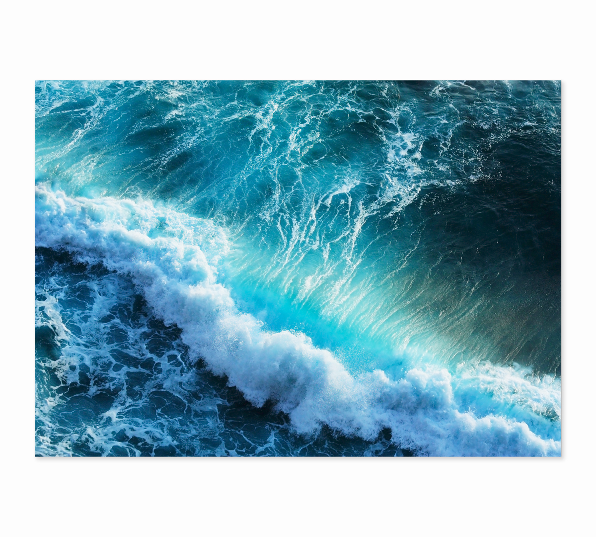 

Картина интерьерная на холсте Poly Print Art Морская стихия 60х40 см.