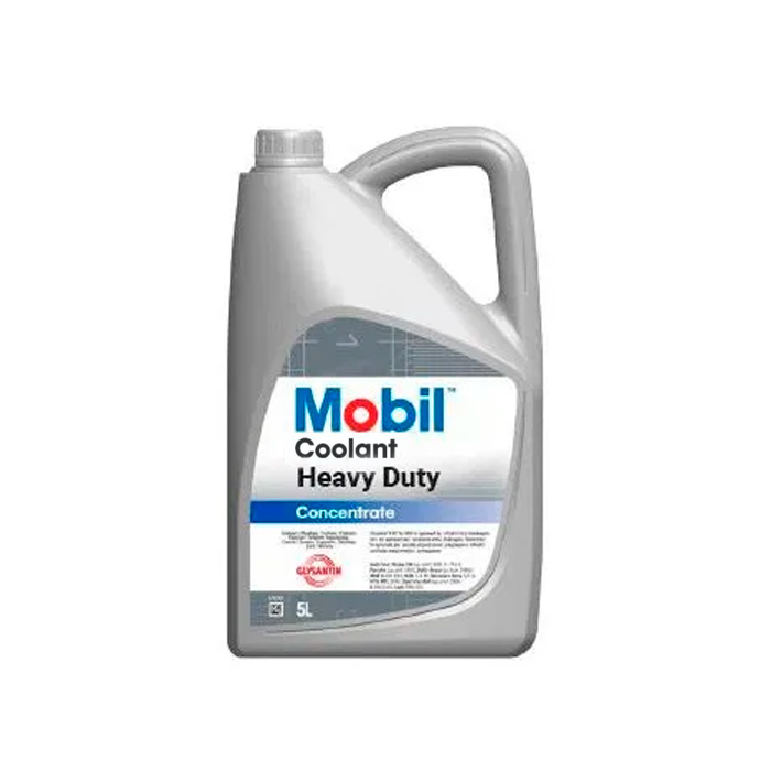 Охлаждающая жидкость MOBIL COOLANT HEAVY DUTY READY MIXED 720943, 5 л