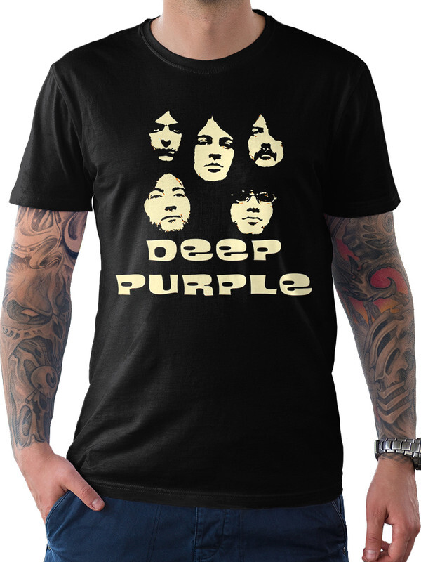 

Футболка мужская Dream Shirts Группа Deep Purple черная M, Группа Deep Purple