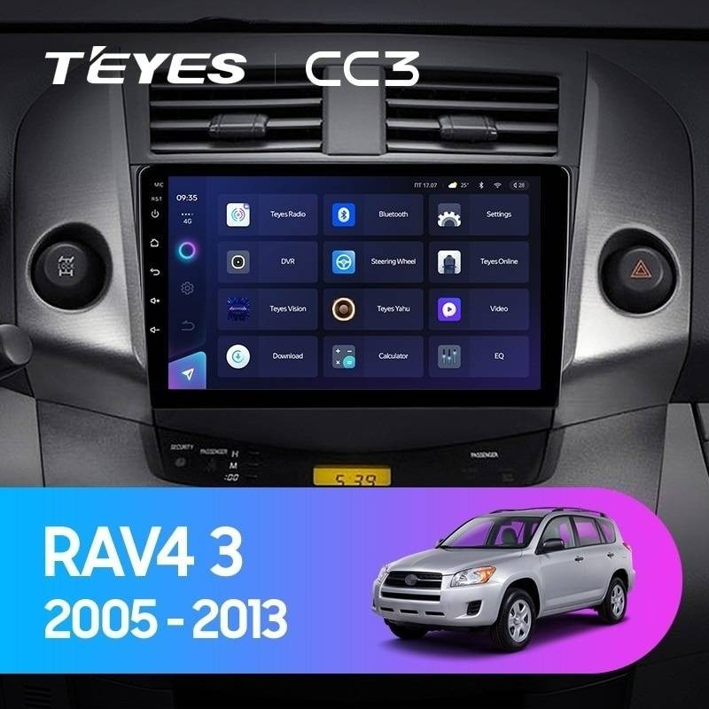 Штатная магнитола Teyes CC3 432 Toyota RAV4 3 XA30 2005-2013 9 3560000₽