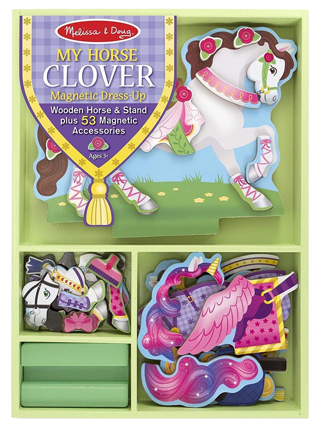 

Melissa&Doug Набор «Одень Лошадку» из серии Магнитные игры 8591_md