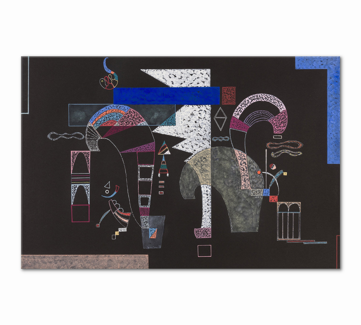 

Картина интерьерная на холсте Poly Print Art В мире Кандинского 4 90х60 см.