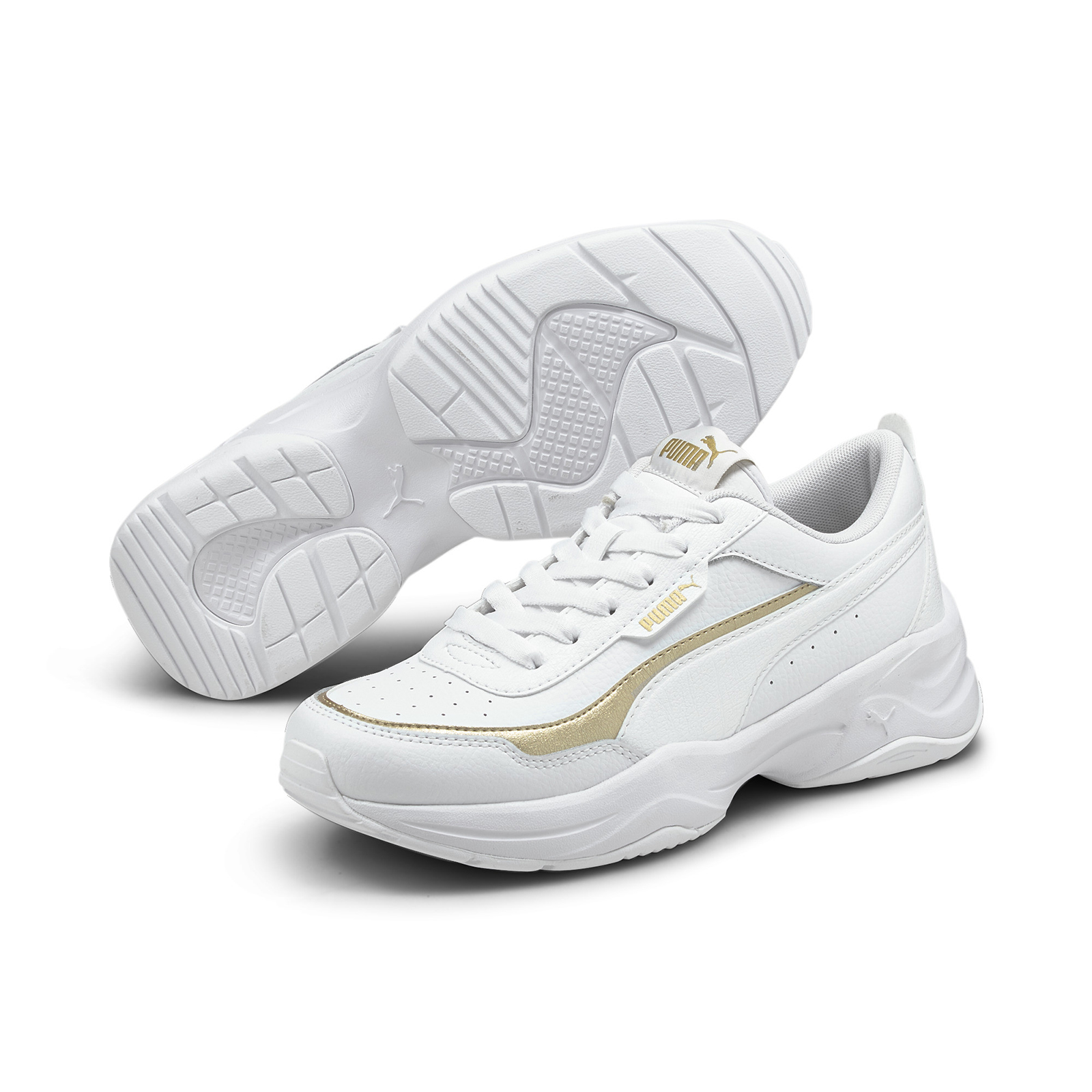 фото Кроссовки женские puma cilia mode lux белые 6.5 uk