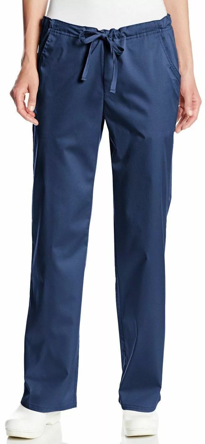 Брюки медицинские женские Медицинский Мир 1066 синие 42 RU