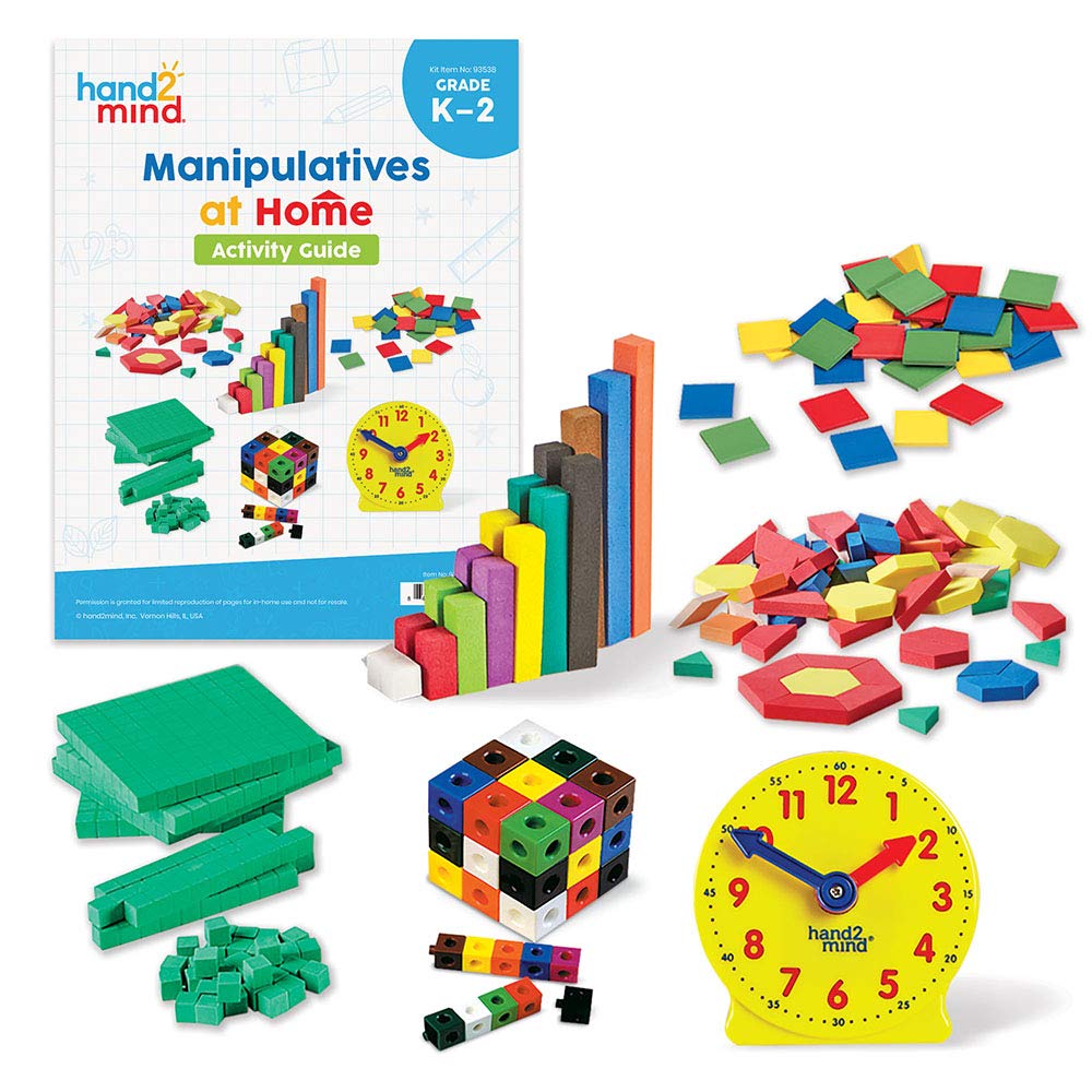

Математический набор hand2mind возьми с собой, 1-2 ступень 5-7 лет, 292 элемента