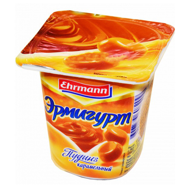 

Пудинг молочный Эрмигурт карамельный 3% 100 г БЗМЖ