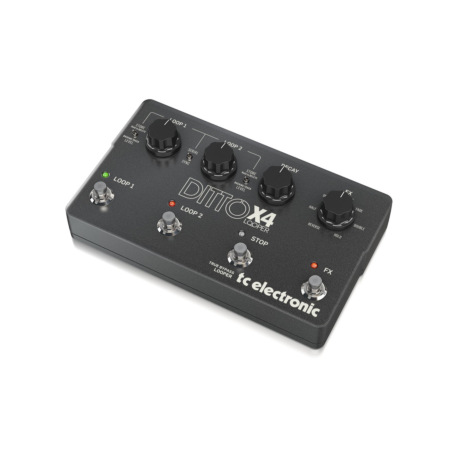

Педаль эффектов TC ELECTRONIC DITTO X4 LOOPER, DITTO X4 LOOPER