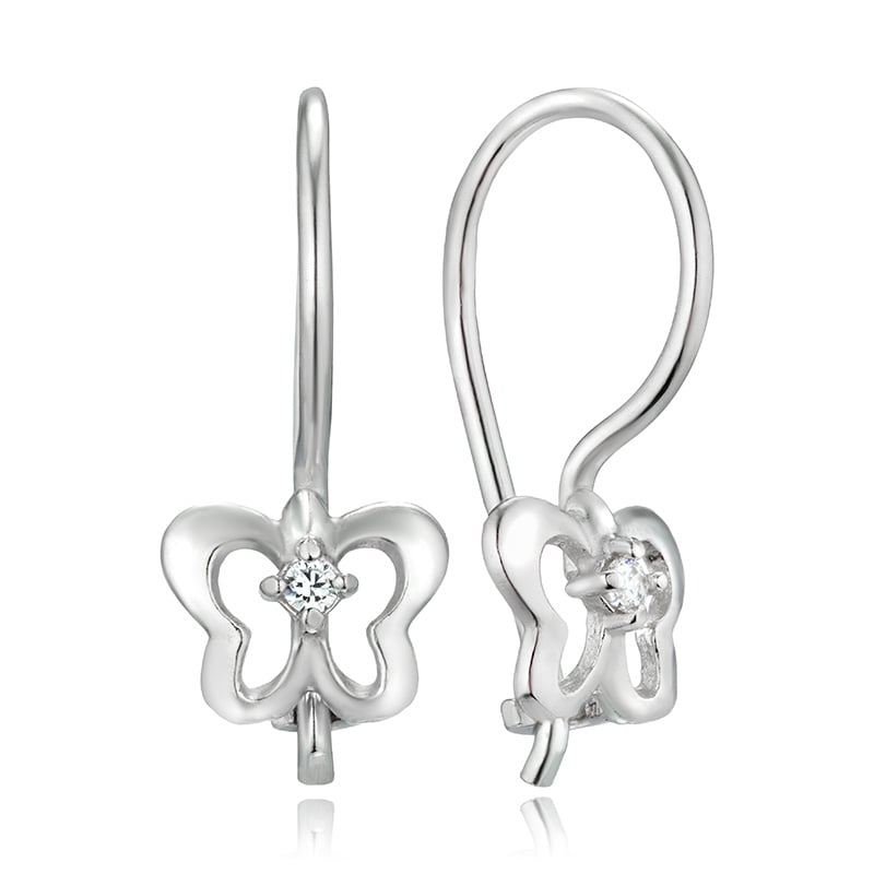 

Серьги из серебра ЮВЕЛИР КАРАТ с фианитами 2125361/9, 2125361/9