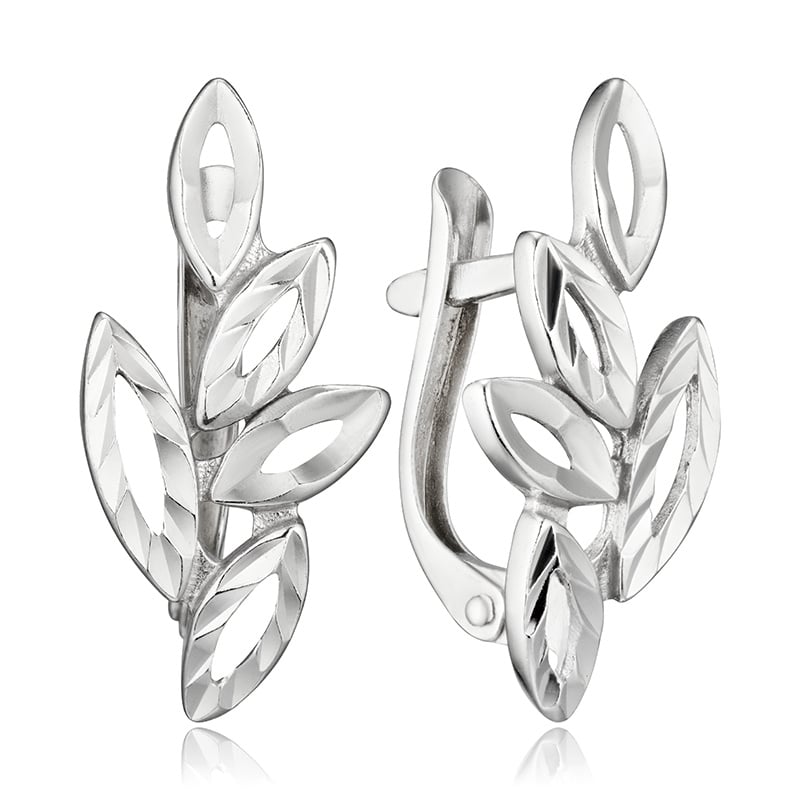 Серьги из серебра ЮВЕЛИР КАРАТ 2022557/9