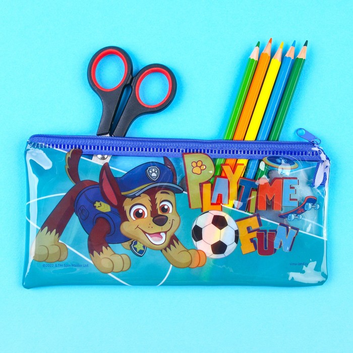

Пенал прозрачный,Playtime fun ,Paw Patrol, 20,5х9,5 см