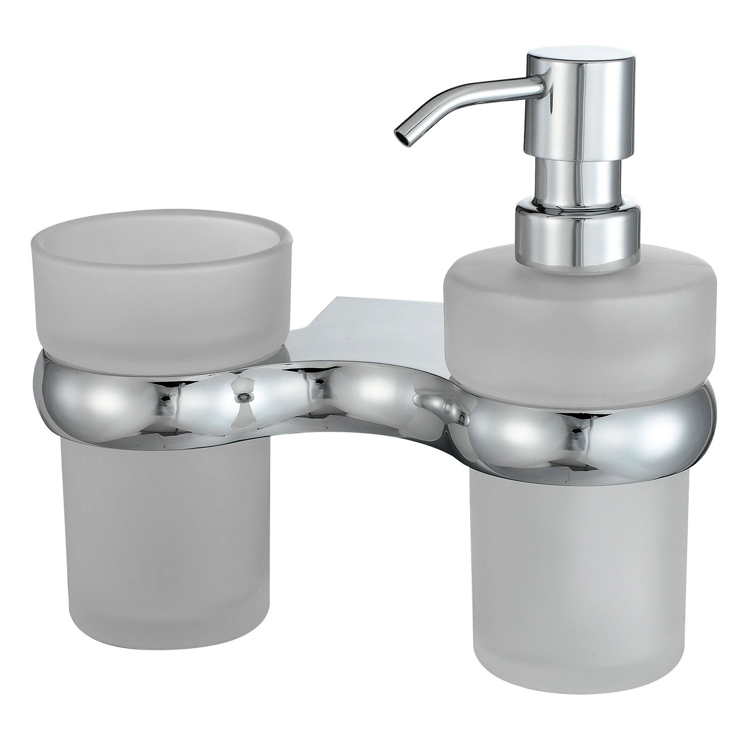 

Держатель дозатора и стакана WasserKRAFT Berkel K-6889, Белый