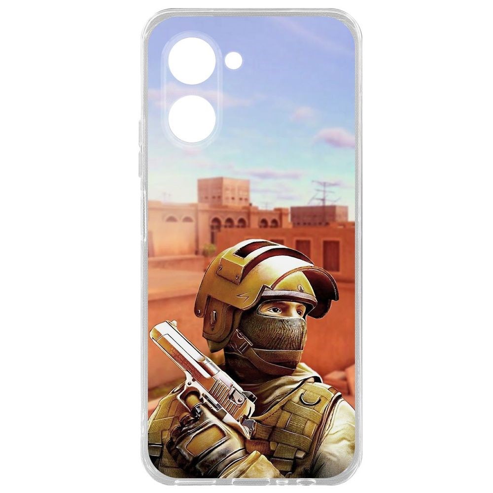 

Чехол Cтандофф 2 (Standoff 2) - Спец для Realme C33, Прозрачный
