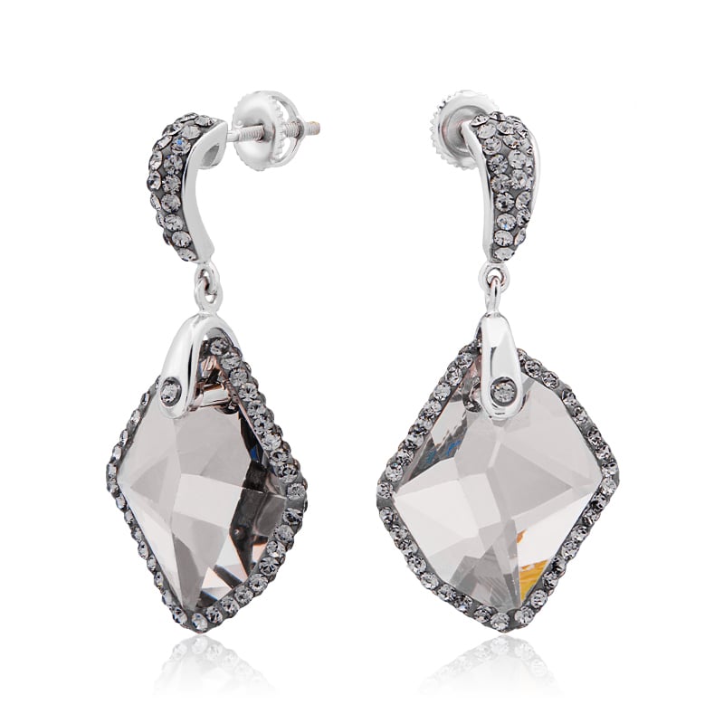 

Серьги из серебра с swarovski ЮВЕЛИР КАРАТ 0337C0263, 0337C0263
