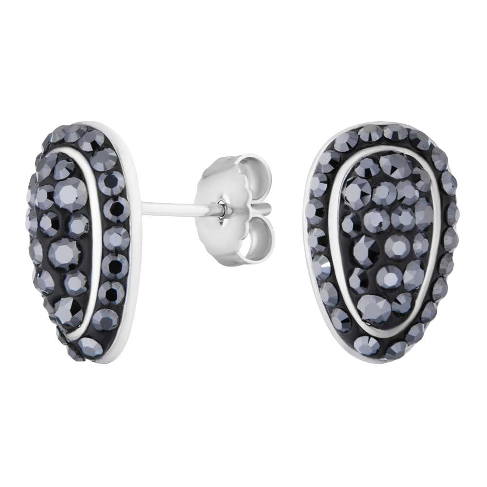 

Серьги-пусеты из серебра с swarovski ЮВЕЛИР КАРАТ 0010C0887, 0010C0887