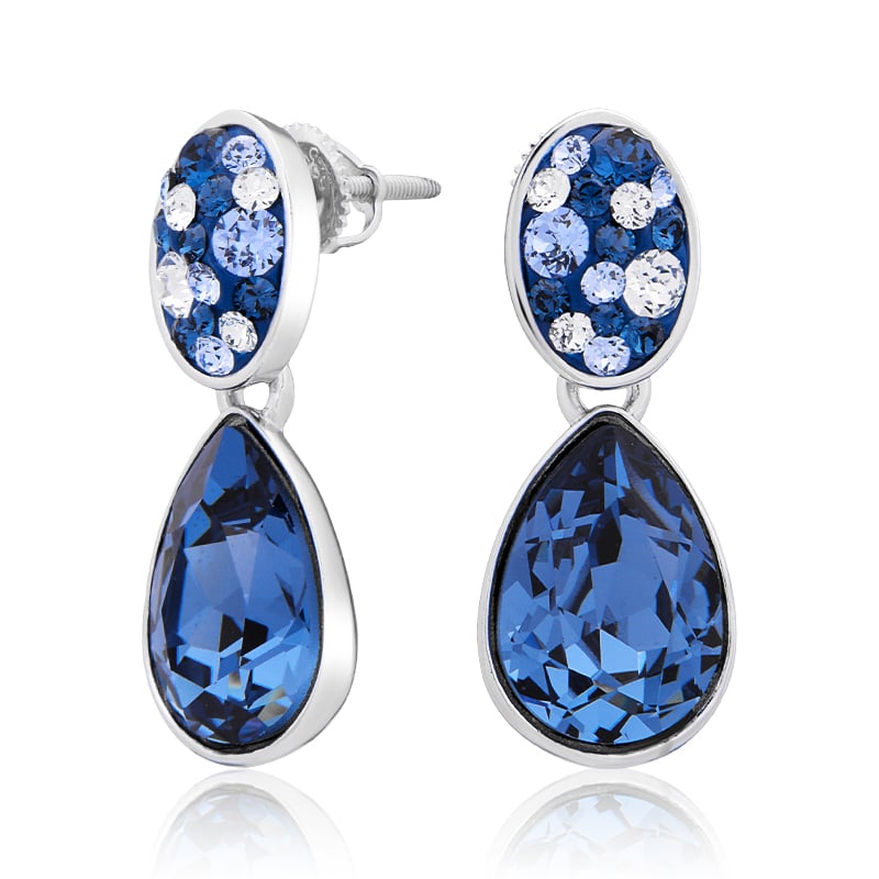 

Серьги из серебра с swarovski ЮВЕЛИР КАРАТ 0894C04079, 0894C04079