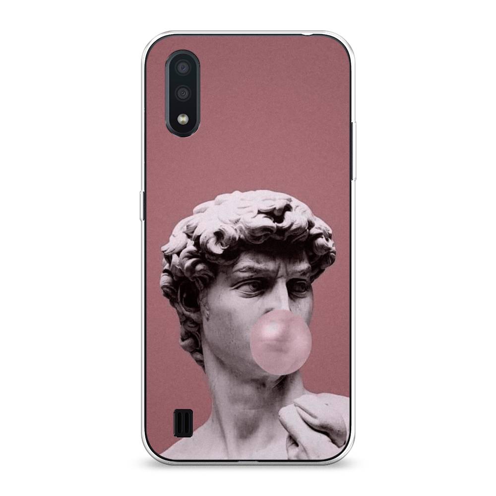 

Чехол Awog на Samsung Galaxy A01 "Modern David", Разноцветный, 29550-9