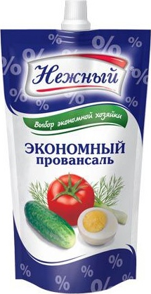 

Соус Нежный майонезный провансаль экономный 15% 400 г